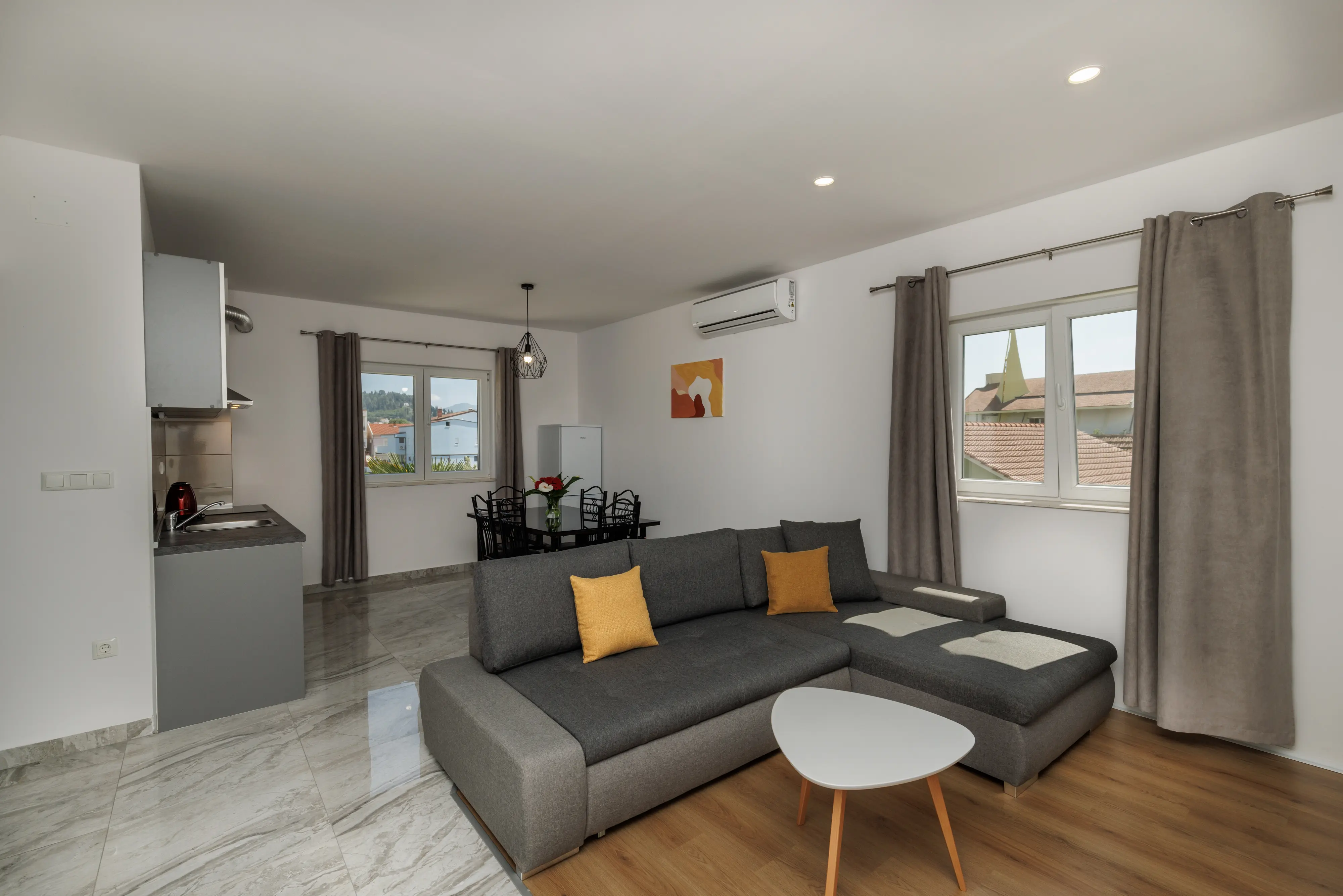 Spacious living area